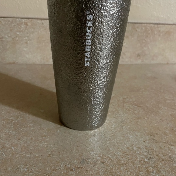 Starbucks Other - Starbucks Metallic Textured Tumbler